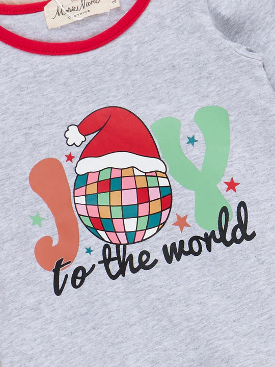 "Joy to the World" Romper
