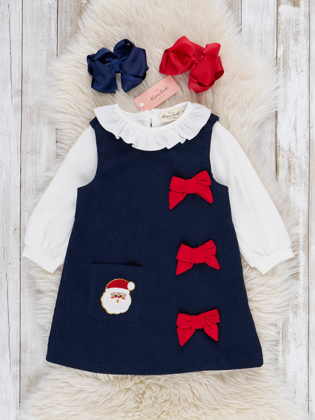 Santa's Little Pocket Skirtall Outfit
