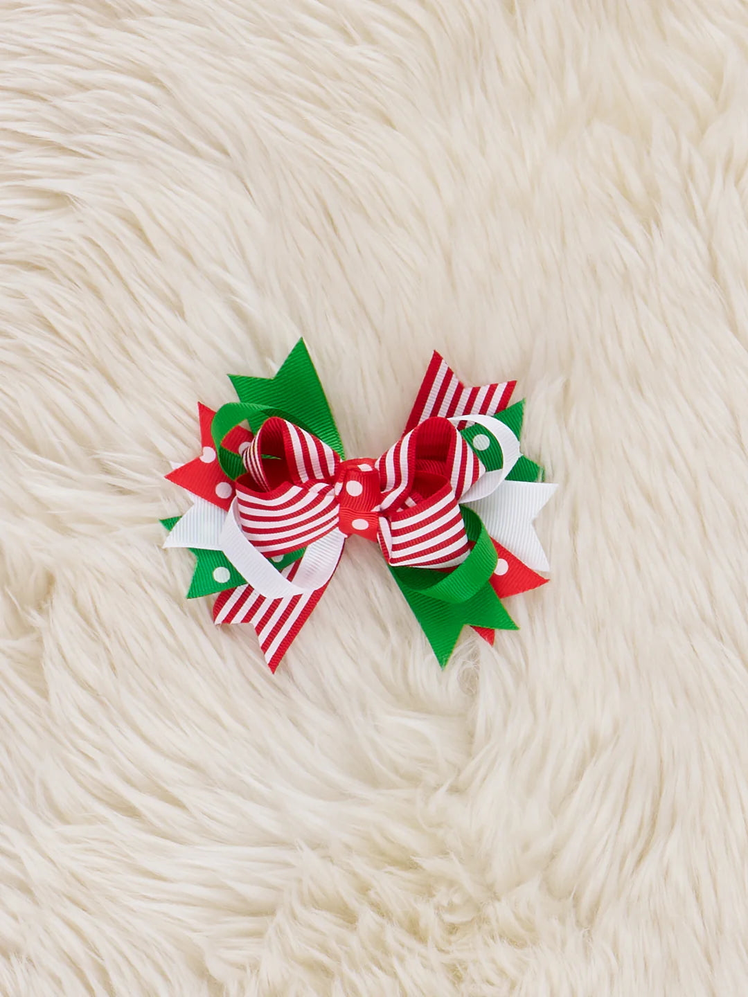 Peppermint Holiday Bow
