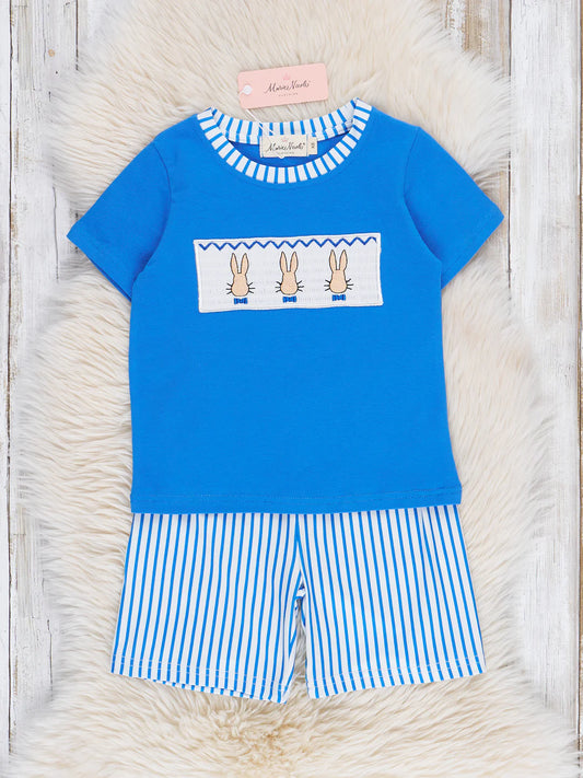 Mr. Bunny Smocked Outfit
