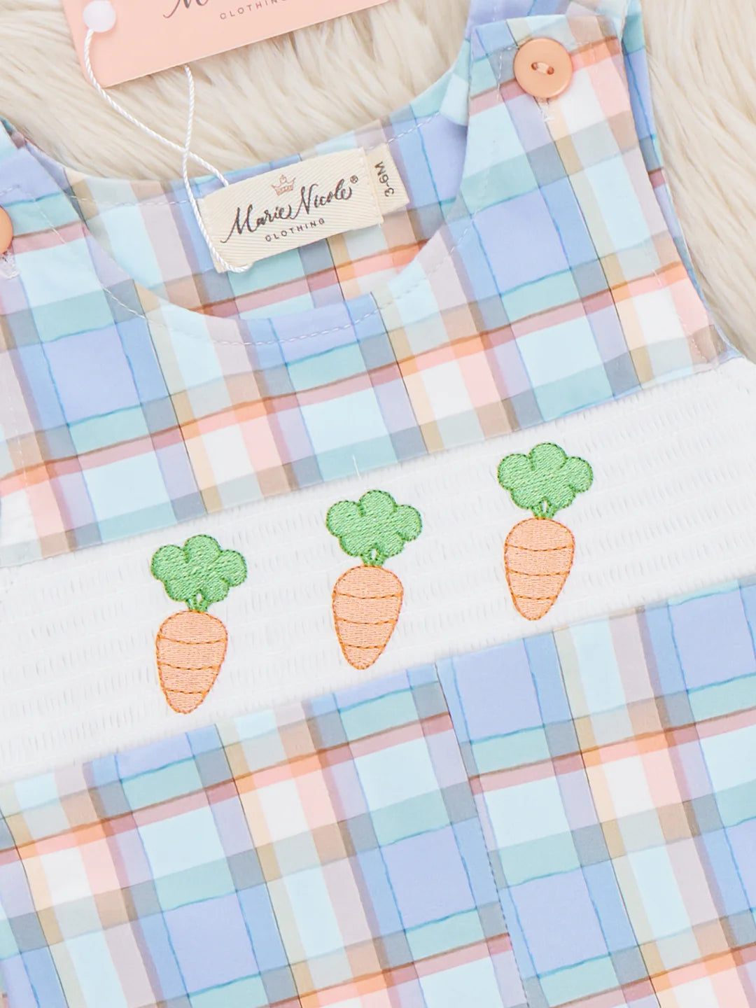 Carrots Trio Smocked Johnny