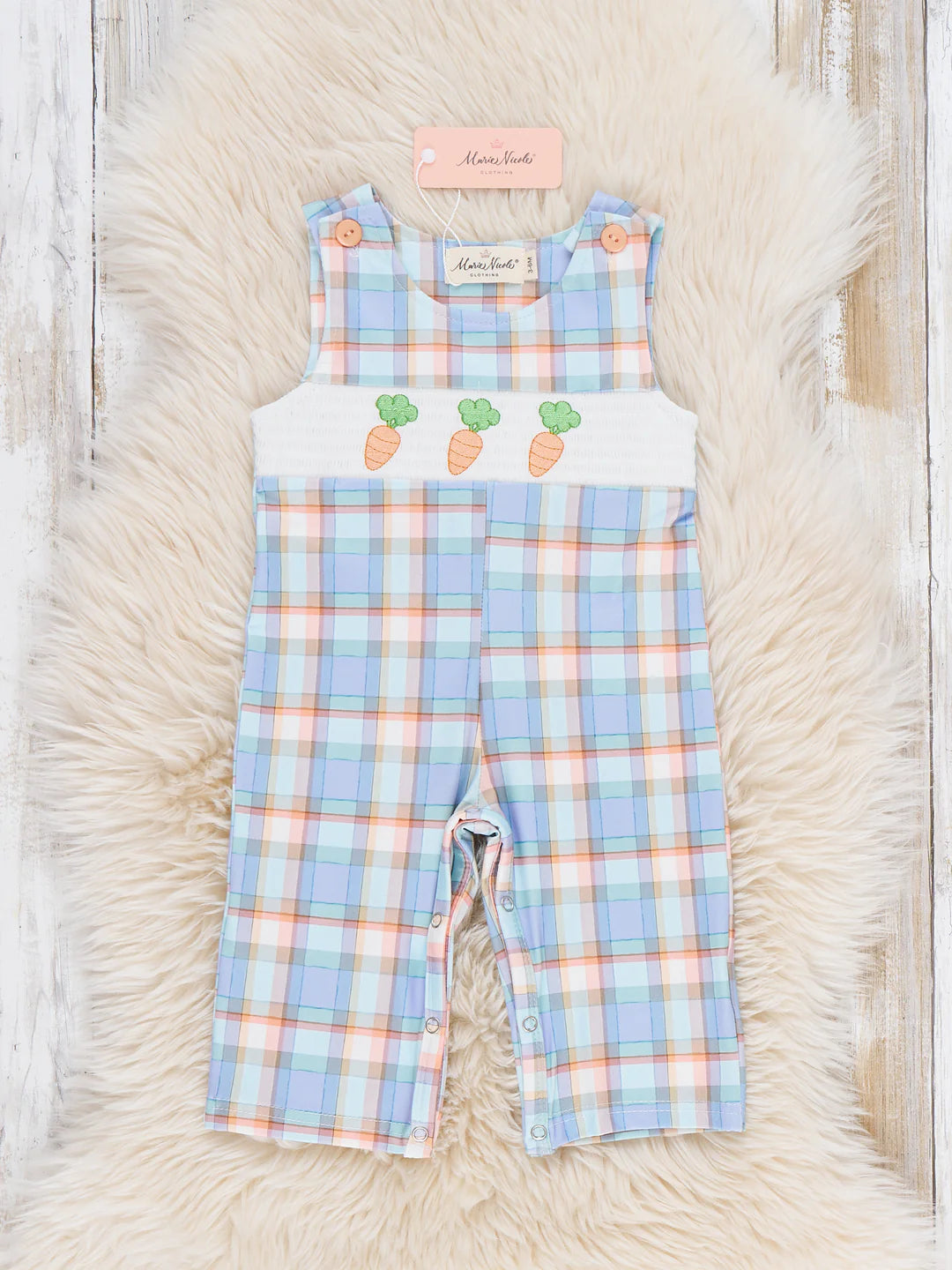 Carrots Trio Smocked Johnny