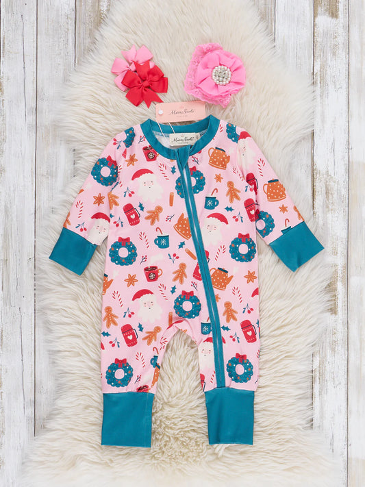 Cozy Holiday Moments Sleeper PJs