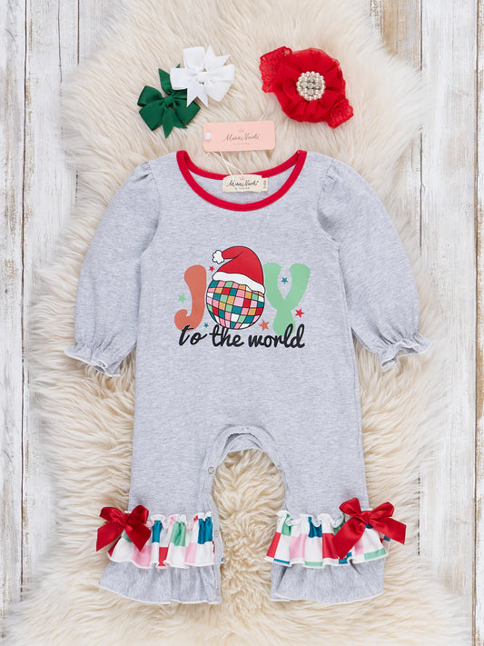"Joy to the World" Romper
