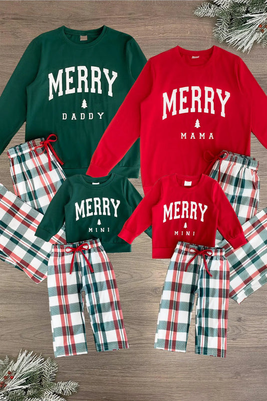 "Merry Mini Pajamas". Boy or Girl