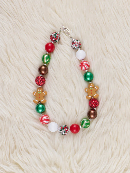 Gingerbread Ornaments Necklace