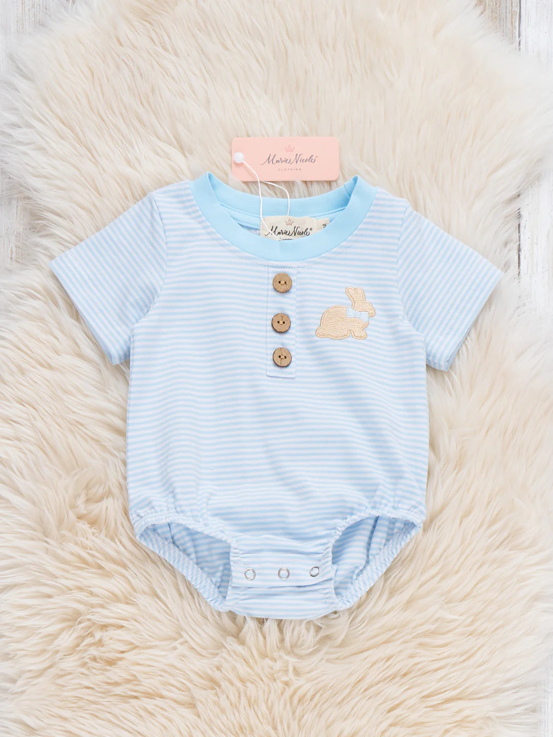 Picnic Hop Embroidered Cotton Bubble