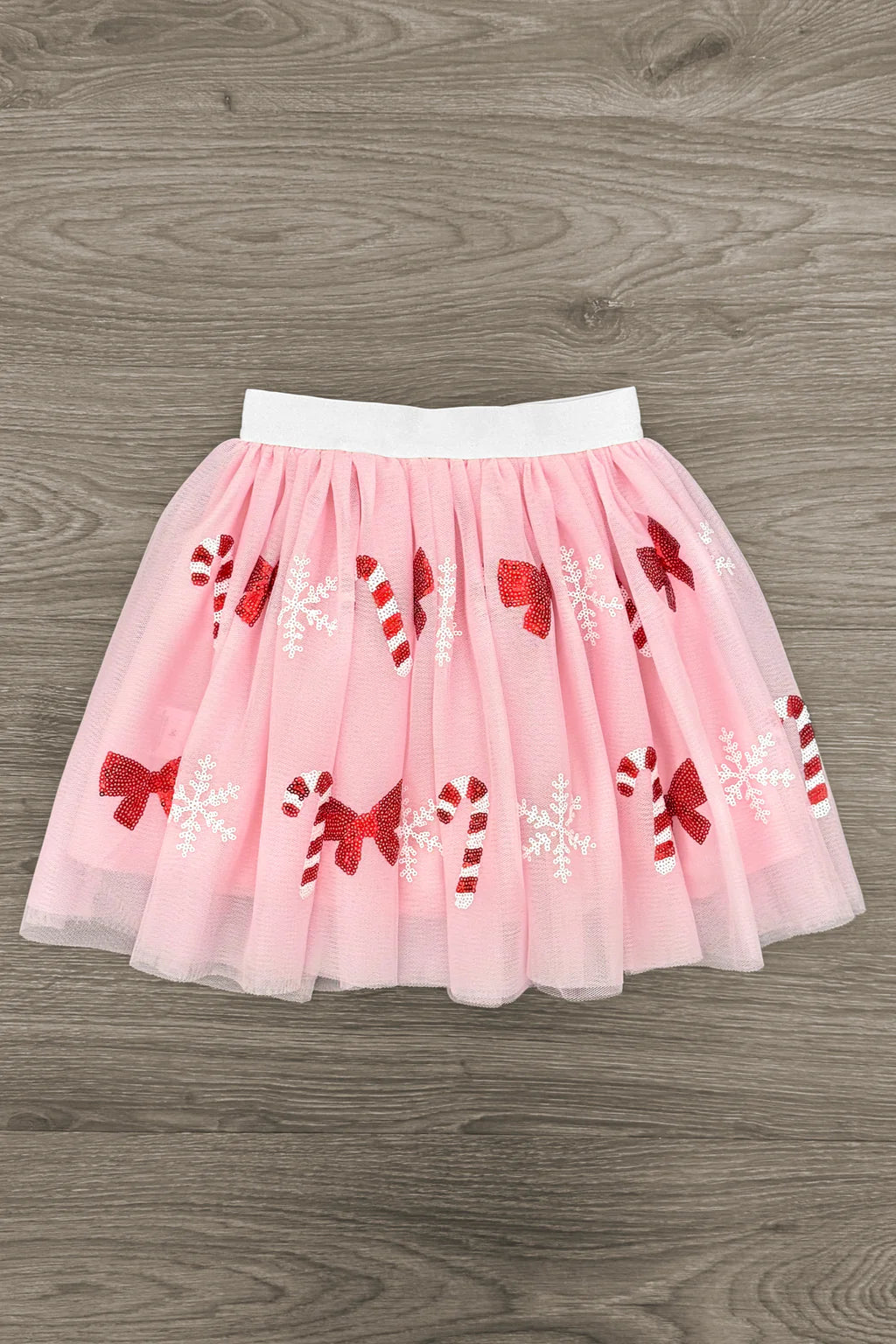 Pink Christmas Tutu Skirt Set