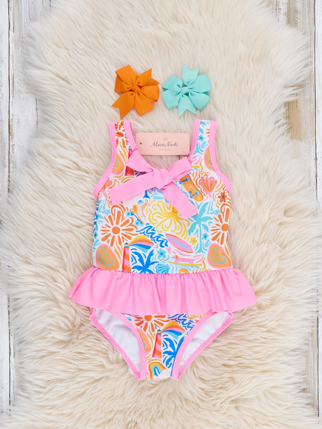 Family Tropical Beach Swimsuit