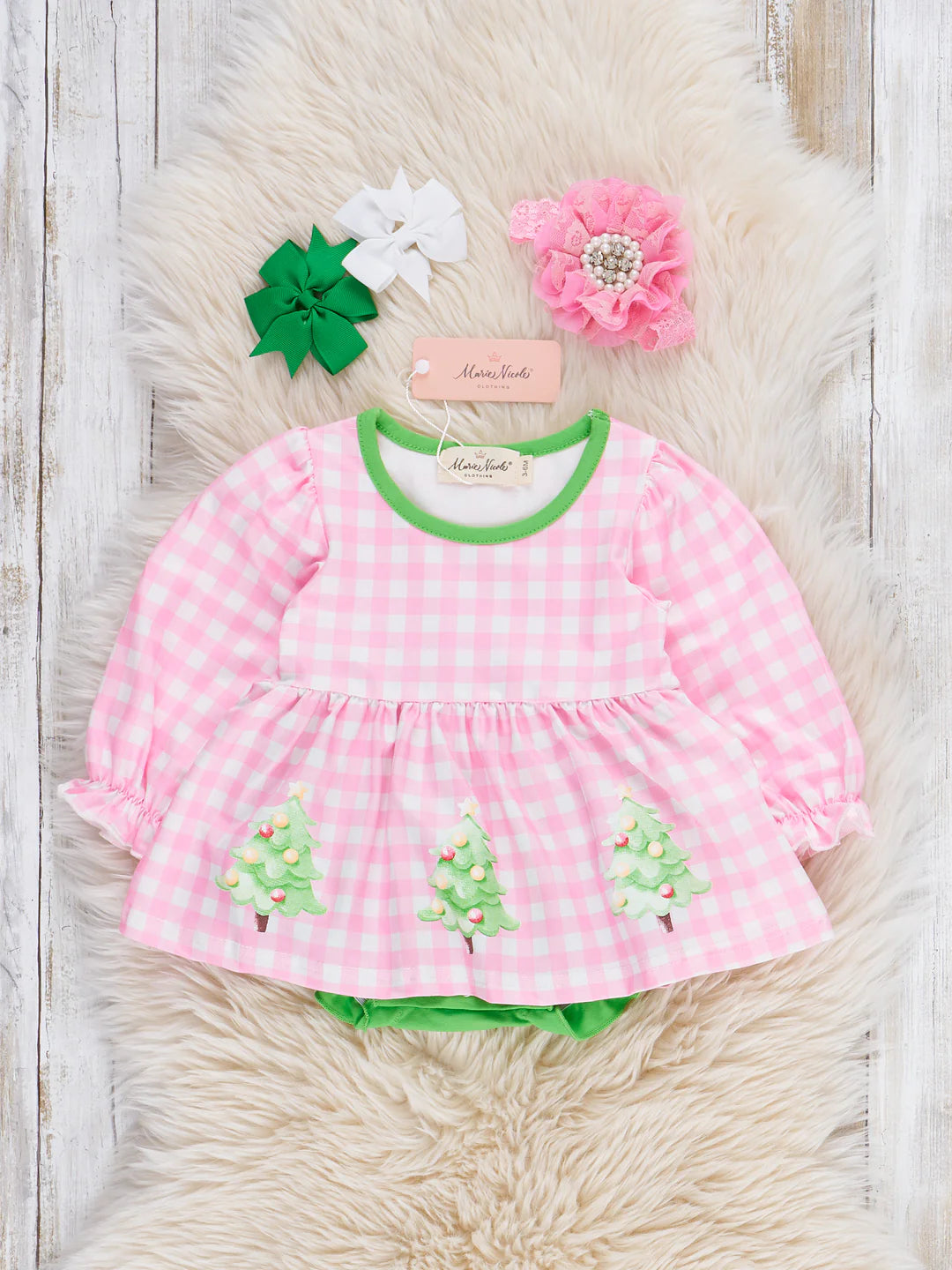 Twinkle Tree Plaid Bubble