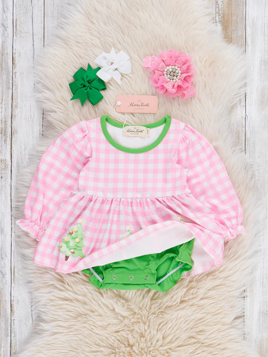 Twinkle Tree Plaid Bubble