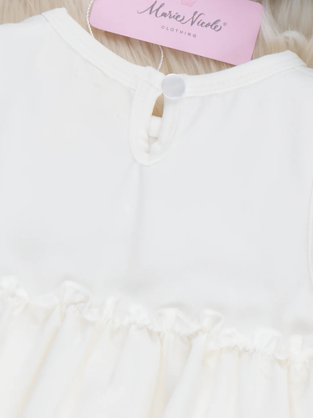 Tiered Cotton Ruffle Tank - WHITE