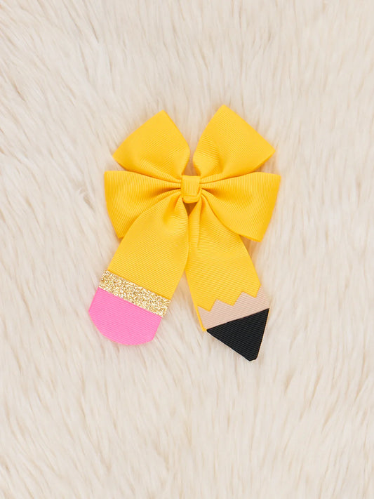 No. 2 Pencil Bow 4-inch